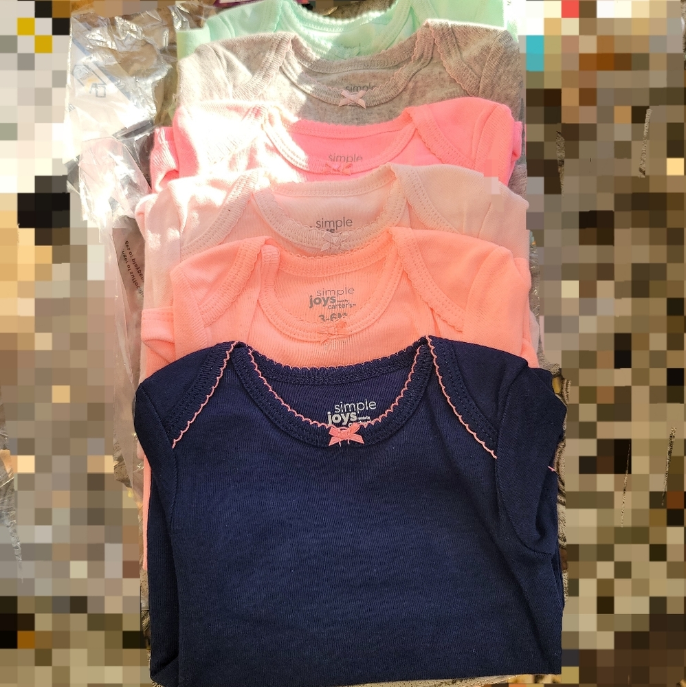 New Babygirl Body Suits -Simple Joy by Carters